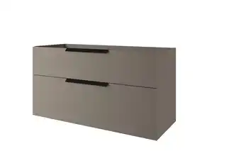 Castorama Meuble sous vasque à suspendre Urban gris mat 120 cm offre