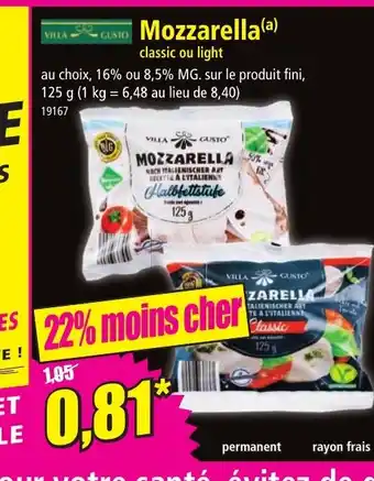 Norma Mozzarella offre