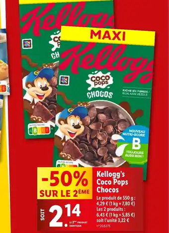 Lidl Kellogg's Coco Pops offre