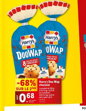 Lidl Harry's Doo Wap offre