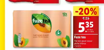 Lidl Fuze tea offre