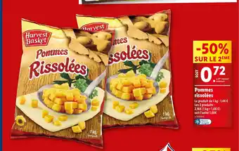 Lidl Pommes rissolées offre