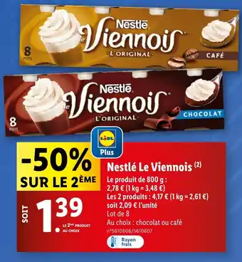 Lidl Nestlé Le Viennois (2) offre