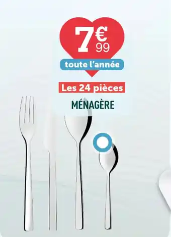 Centrakor MÉNAGÈRE offre