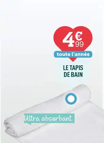 Centrakor LE TAPIS DE BAIN offre