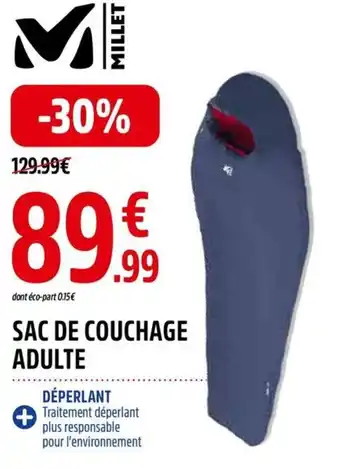 Intersport SAC DE COUCHAGE ADULTE offre