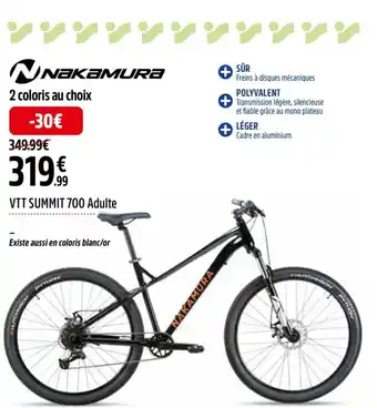 Intersport VTT SUMMIT 700 Adulte offre