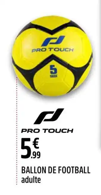 Intersport BALLON DE FOOTBALL offre