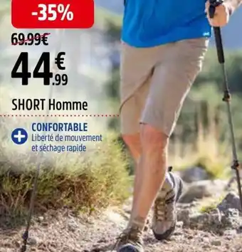 Intersport SHORT Homme offre