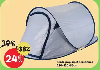 Maxi Bazar Tente pop-up 2 personnes offre