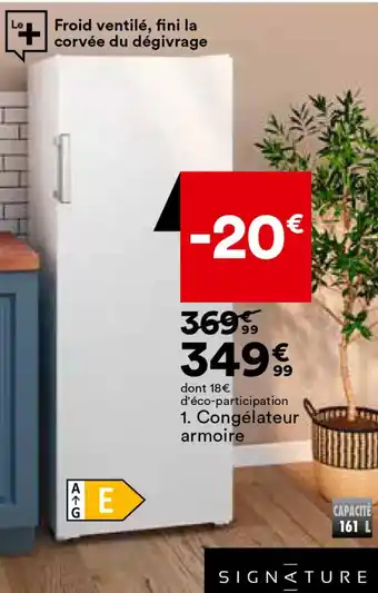 BUT Congélateur armoire offre