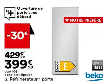 BUT Réfrigérateur 1 porte offre
