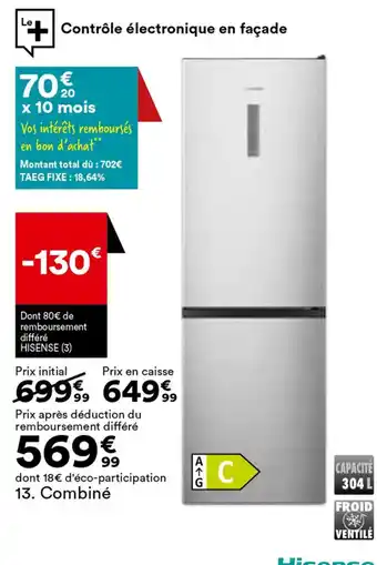 BUT Combiné offre