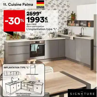 BUT Cuisine Palma offre