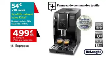 BUT Expresso offre