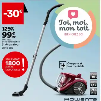BUT Aspirateur sans sac offre