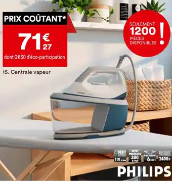 BUT Centrale vapeur offre