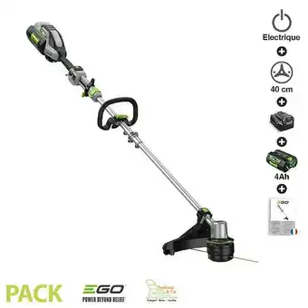 Pack coupe-bordure 40cm ST1610E-T technologie Line IQ avec batterie 4ah chargeur