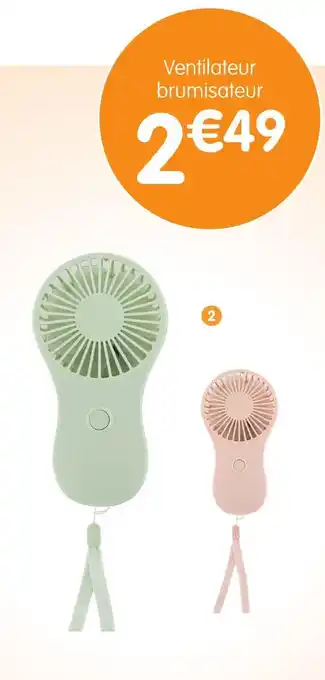 b&m Ventilateur brumisateur offre