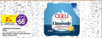 Intermarché Ogeu - limonade artisanale offre