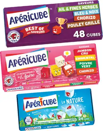 Carrefour APÉRICUBE SUR TOUT offre