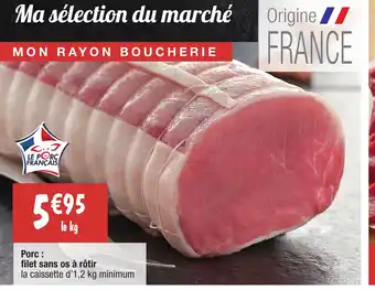 Migros Porc: filet sans os à rôtir offre