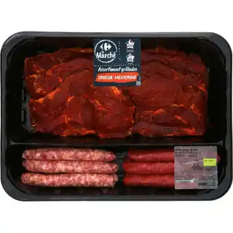 Carrefour Assortiment de grillades saveur mexicaine CARREFOUR Le Marché offre