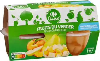 Carrefour CARREFOUR CLASSIC' Coupelles de fruits offre