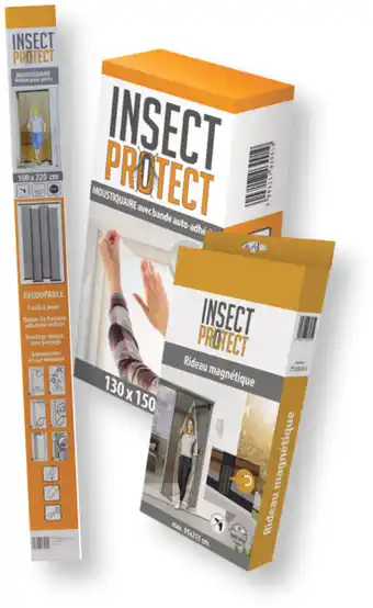 INSECTPROTECT SUR TOUTES LES MOUSTIQUAIRES POUR OUVERTURES EXTERIEURES