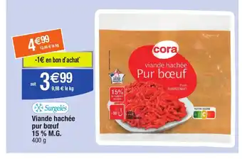 Migros Viande hachée pur bœuf offre