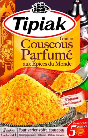 Carrefour Market TIPIAK Graines Couscous offre