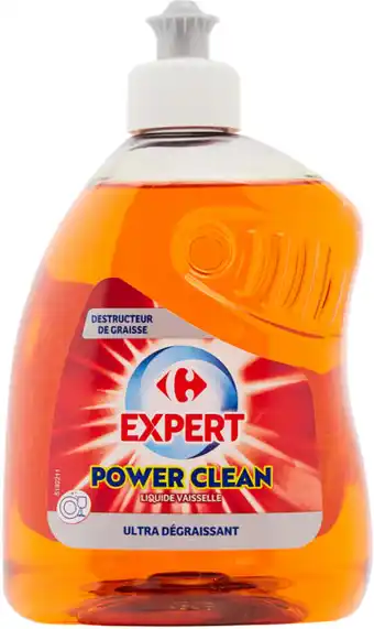 Carrefour Market CARREFOUR EXPERT Liquide vaisselle Power Clean offre