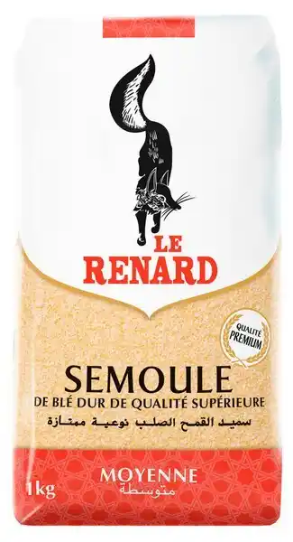 Carrefour LE RENARD Semoule de blé dur qualité supérieure offre