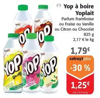 Colruyt Yoplait - yop à boire offre