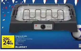 Carrefour Market Barbecue de table offre