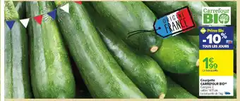Carrefour Courgette offre