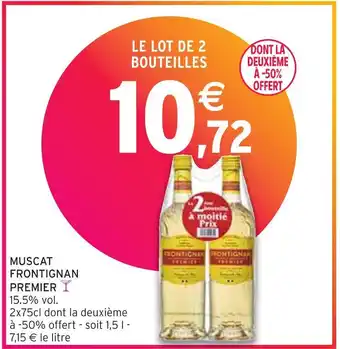 Intermarché FRONTIGNAN PREMIER MUSCAT offre