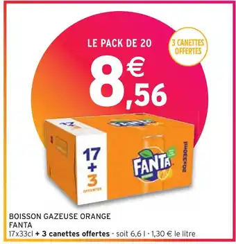FANTA BOISSON GAZEUSE ORANGE