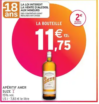 Intermarché APÉRITIF AMER SUZE offre