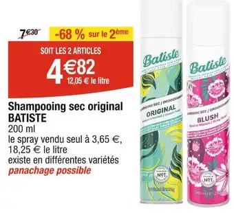 BATISTE Shampooing sec original