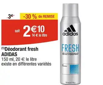 ADIDAS Déodorant fresh