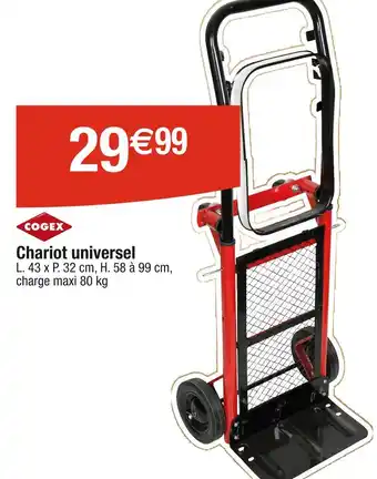 COGEX Chariot universel