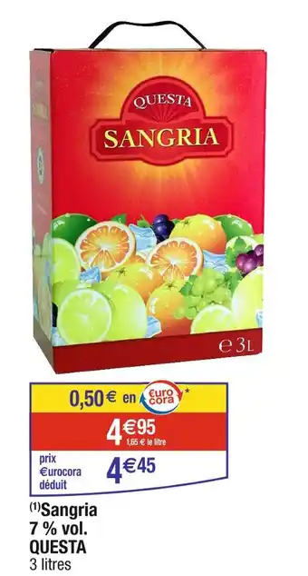 QUESTA Sangria 7 % vol