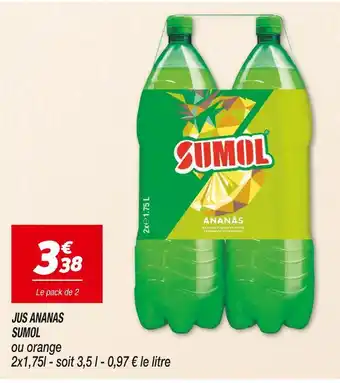 Netto SUMOL JUS ANANAS offre