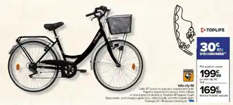 Carrefour Vélo city 40 offre