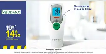 Carrefour Market Medisana thermomètre infrarouge offre
