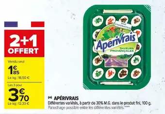 Carrefour Market Apérivrais apérivrais offre
