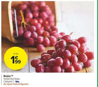 Carrefour Market Raisin offre