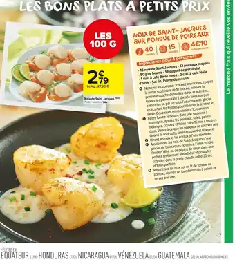 Carrefour Market Noix de saint jacques offre