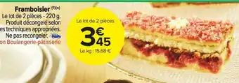 Carrefour Market Framboisier offre